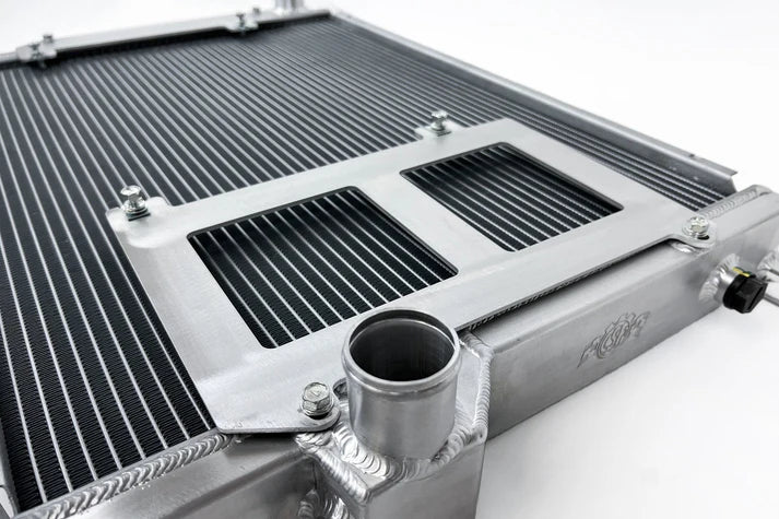 BMW S54 Swap E36 High-Performance All-Aluminum Radiator Front View
