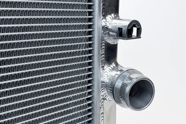 A9X Supra & BMW G-Series High-Performance All-Aluminum Radiator Front View