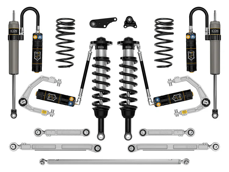 ICON 2025 Toyota 4Runner 4WD, 1.25-3" Lift, Stage 11 Suspension System, Billet