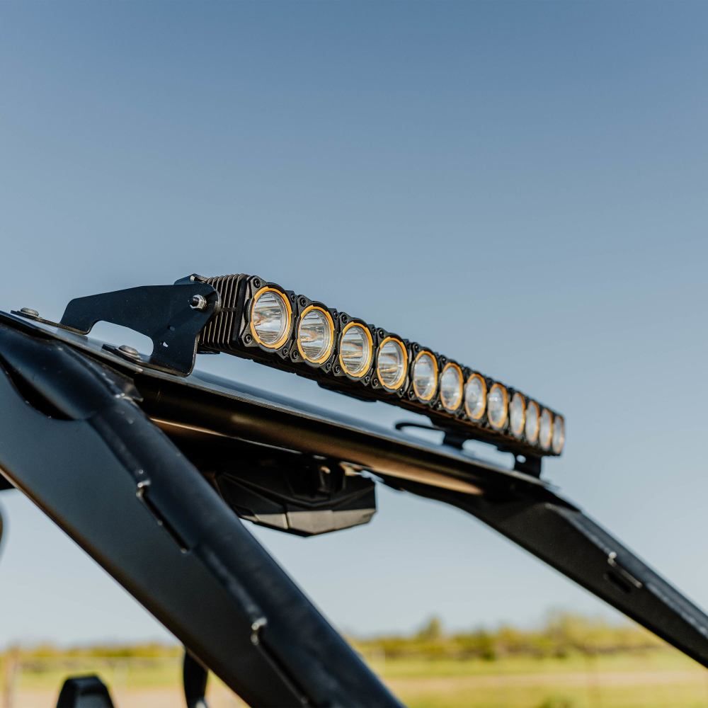 KC HiLites Light Bar Mount for 30" FLEX ERA® LED Light Bar - Overhead - 2022-2025 Polaris RZR Pro R