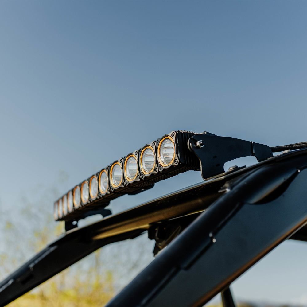 KC HiLites Light Bar Mount for 30" FLEX ERA® LED Light Bar - Overhead - 2022-2025 Polaris RZR Pro R