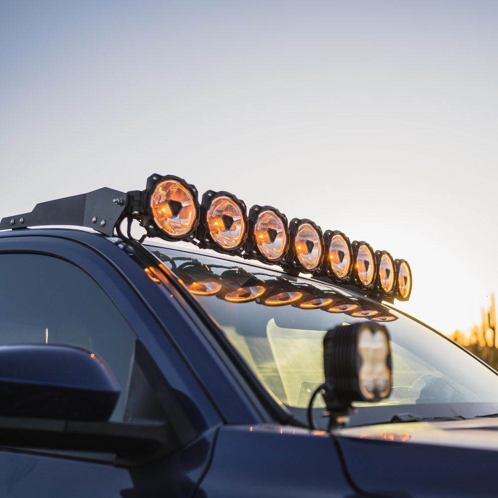 KC HiLites 2024-2025 Toyota Tacoma Overhead Light Bar Mount For 50" Light Bar