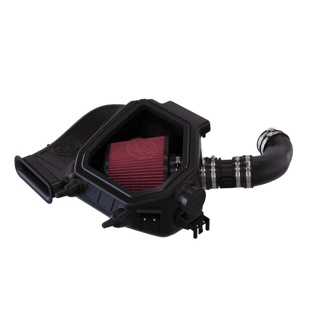 Cold Air Intake For 2023-2025 Mercedes Sprinter 2.0L, Diesel Front View Red