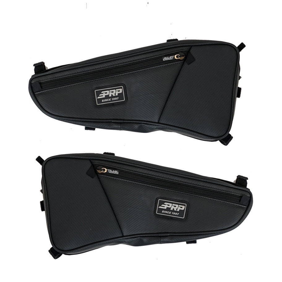 PRP Door Bag with Knee Pad for Polaris RZR 200 (Pair) Front View