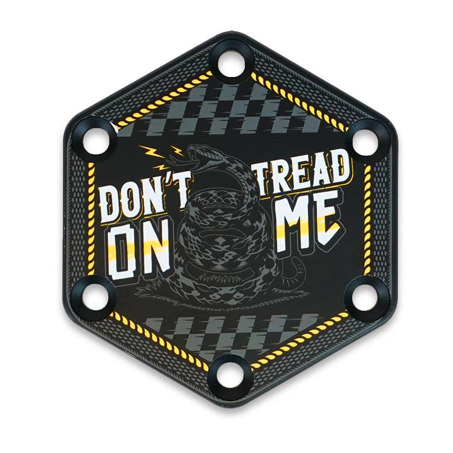 PRP Steering Wheel Center Cap (Don’t Tread on Me) Front View