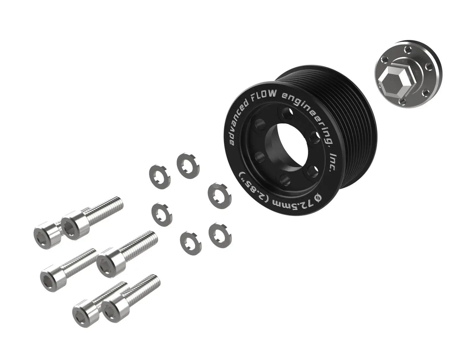 2021-2024 Ram TRX AFE Power Supercharger Power Puller Pulley Kit | 2.85"