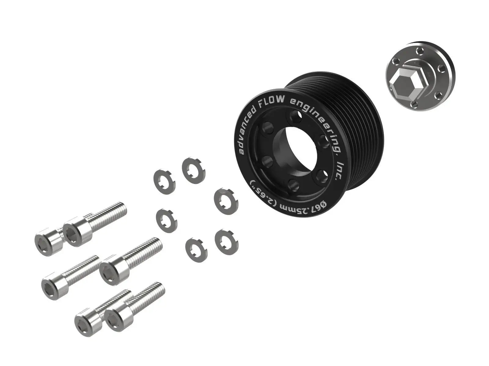 2021-2024 Ram TRX AFE Power Supercharger Power Puller Pulley Kit | 2.65"