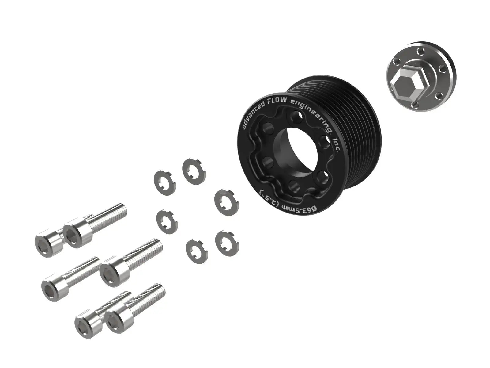 2021-2024 Ram TRX AFE Power Supercharger Power Puller Pulley Kit | 2.50"