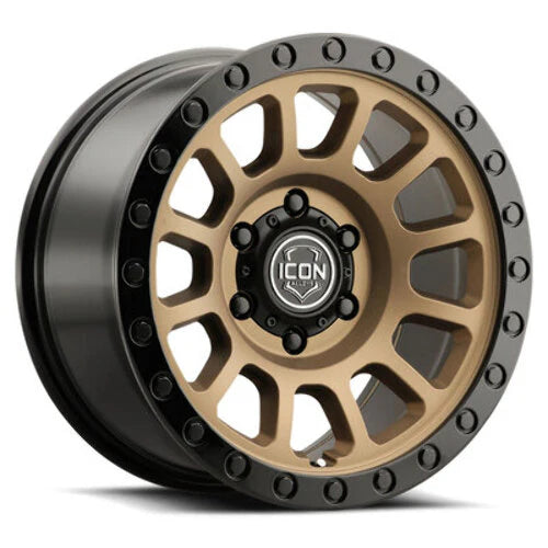 Hulse / Satin Bronze w/ Gloss Black Lip & Bolts
