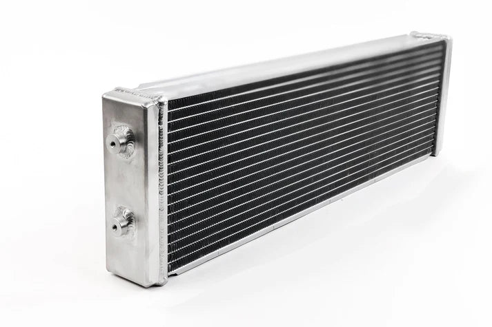 Dual-Pass Cross Flow Heat Exchanger with 3/4" slip-on connections Front View