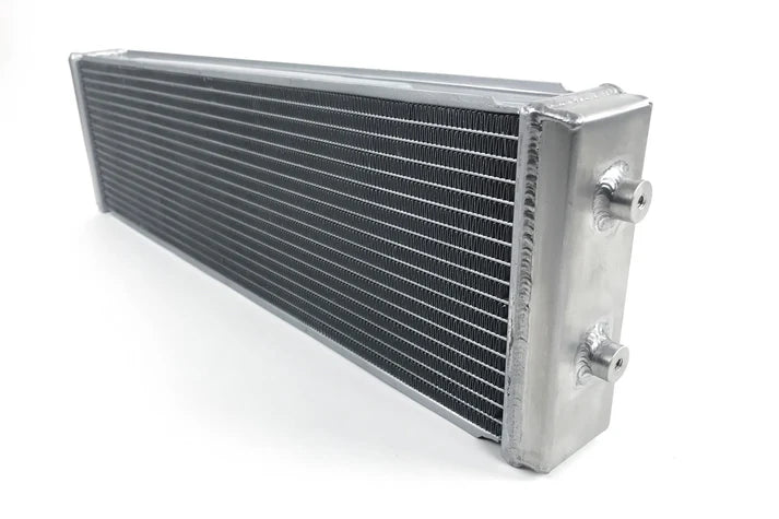Dual-Pass Cross Flow Heat Exchanger with 3/4" slip-on connections Front View