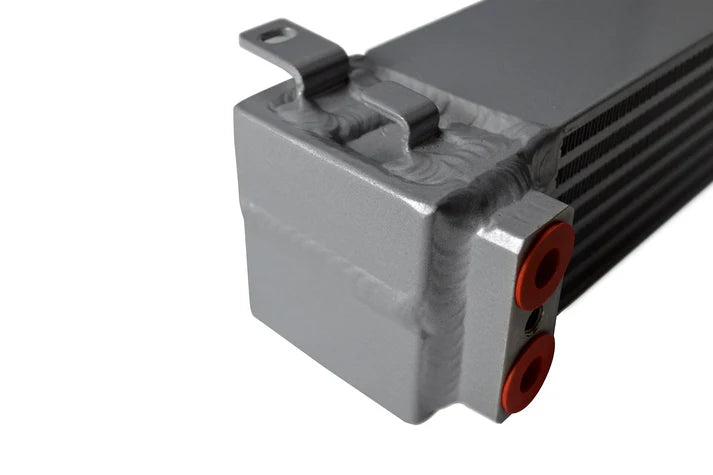 BMW E46 M3 / E39 M5 Race-Spec Dual-Pass Oil Cooler Front View