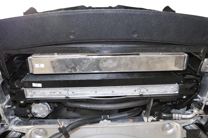 BMW F8X M3 / M4 / M2 Comp (DCT) Transmission Cooler Front View