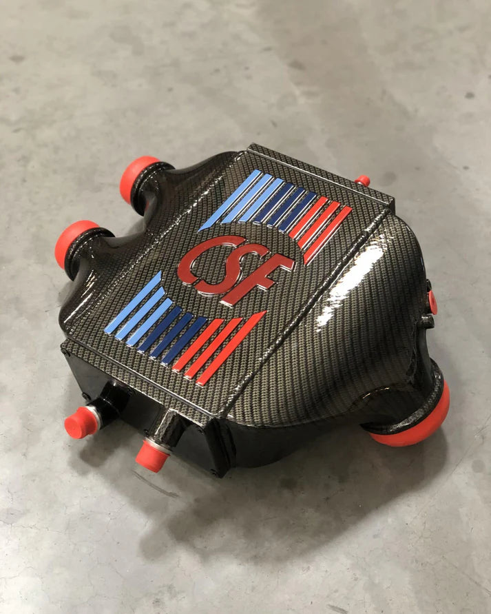 F8X M3 / M4 / M2 Comp Top Mount Charge-Air-Cooler - Raw Finish