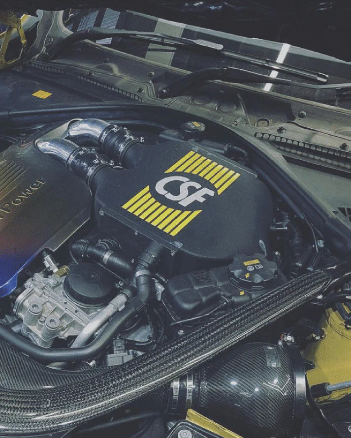 F8X M3 / M4 / M2 Comp Top Mount Charge-Air-Cooler - Raw Finish