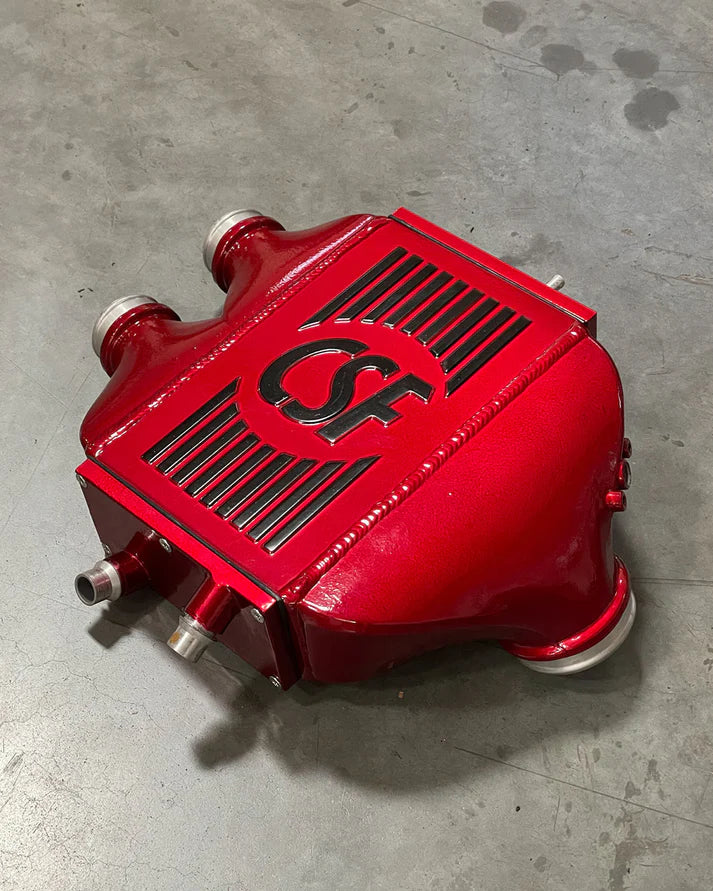 F8X M3 / M4 / M2 Comp Top Mount Charge-Air-Cooler - Raw Finish