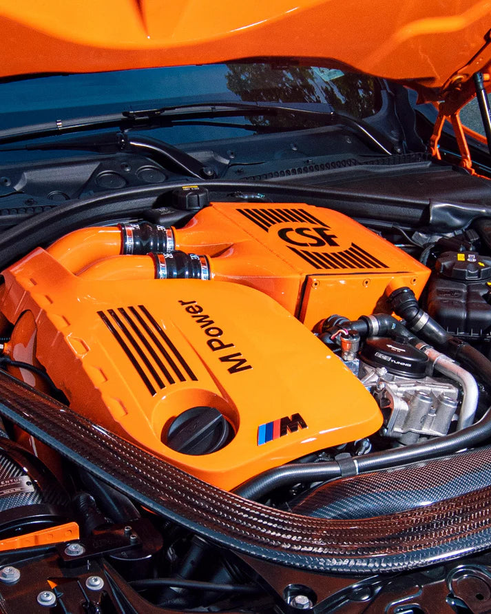 F8X M3 / M4 / M2 Comp Top Mount Charge-Air-Cooler - Raw Finish