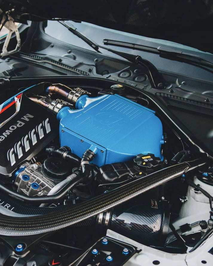 F8X M3 / M4 / M2 Comp Top Mount Charge-Air-Cooler - Raw Finish