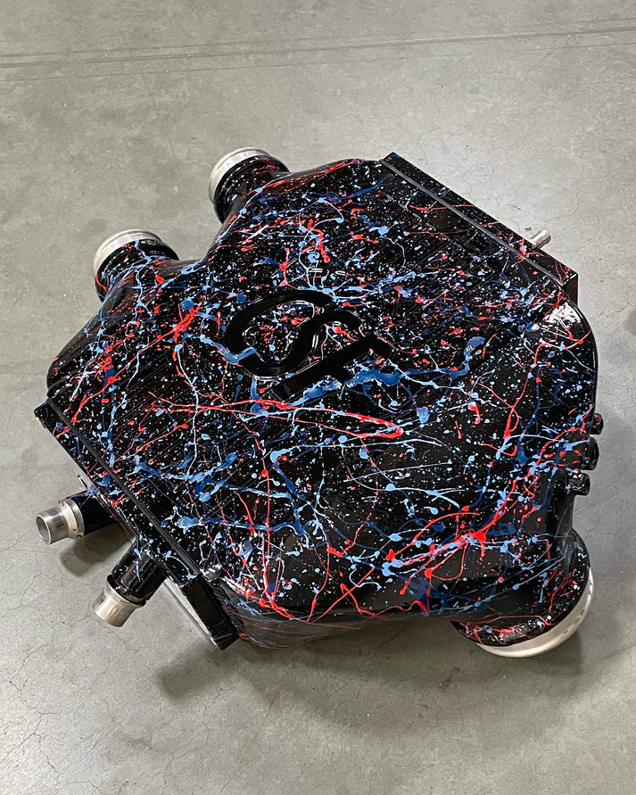 F8X M3 / M4 / M2 Comp Top Mount Charge-Air-Cooler - Raw Finish