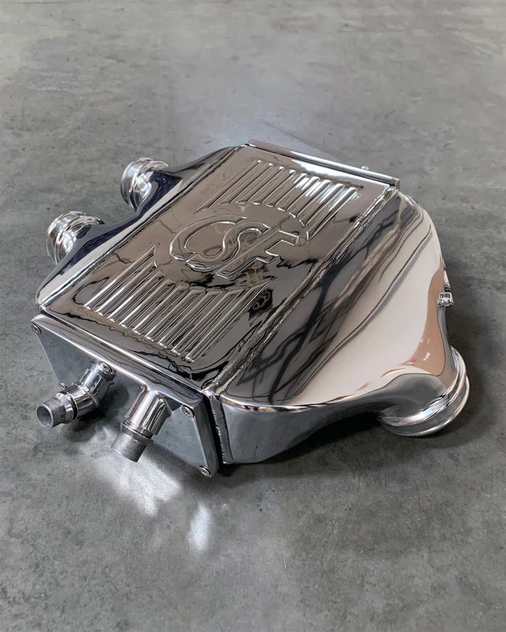 F8X M3 / M4 / M2 Comp Top Mount Charge-Air-Cooler - Raw Finish