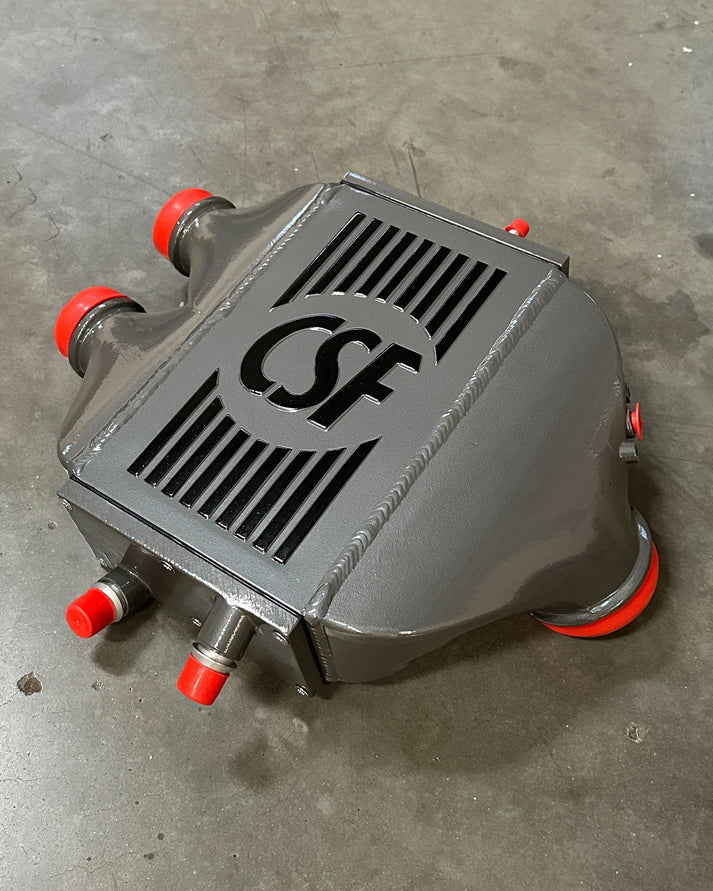 F8X M3 / M4 / M2 Comp Top Mount Charge-Air-Cooler - Raw Finish