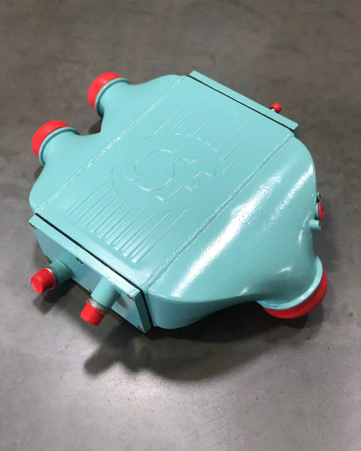 F8X M3 / M4 / M2 Comp Top Mount Charge-Air-Cooler - Raw Finish