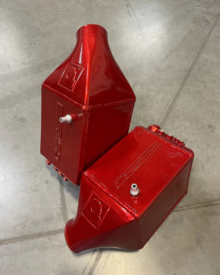 BMW F1X M5 & M6 Twin Charge-Air-Cooler Set Front View Red