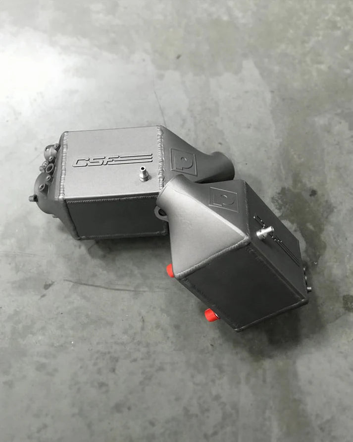 BMW F1X M5 & M6 Twin Charge-Air-Cooler Set Front View Grey