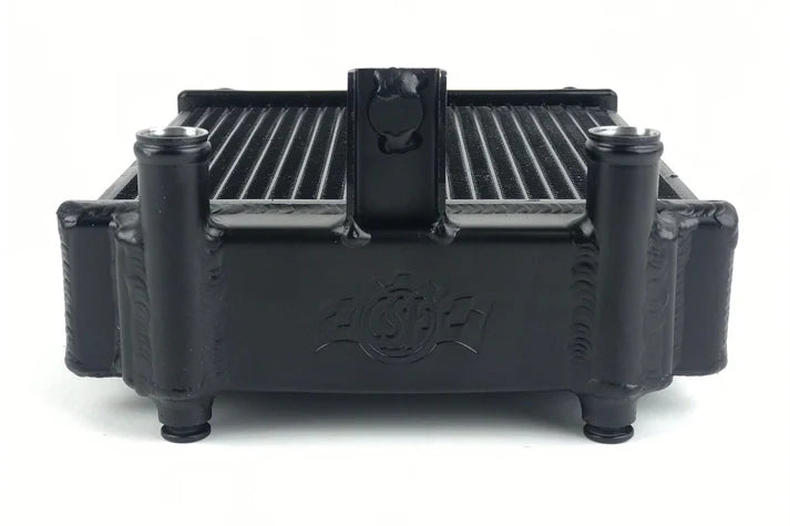 Audi / VW MQB Quadruple Pass DSG High-Performance Auxilary Radiator Front View