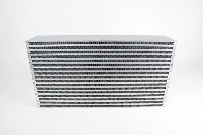High-Performance Bar & Plate Intercooler Core 22x12x4.5 Front View