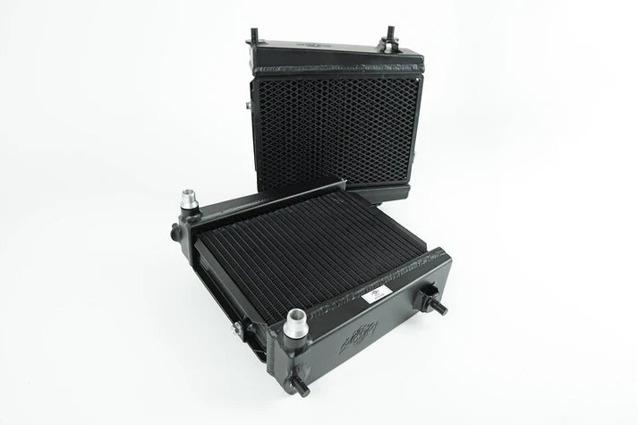 A90 Supra / BMW G-Series High-Performance Auxiliary Radiator Front View