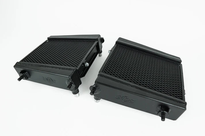 A90 Supra / BMW G-Series High-Performance Auxiliary Radiator Front View
