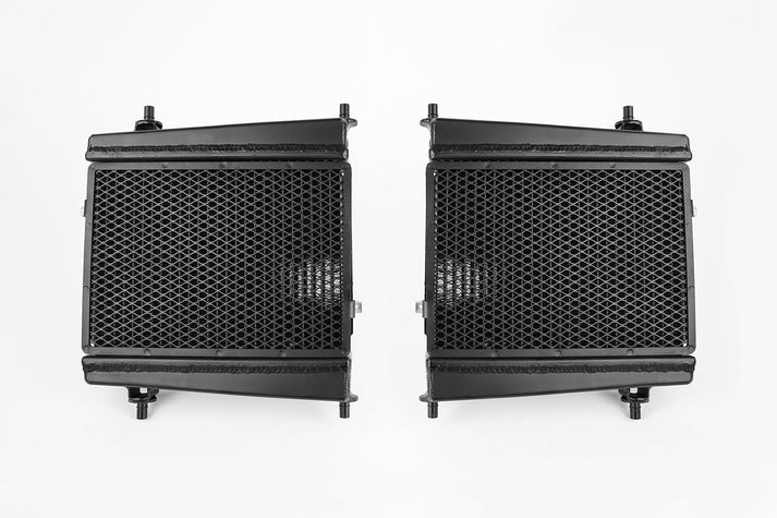 A90 Supra / BMW G-Series High-Performance Auxiliary Radiator Front View