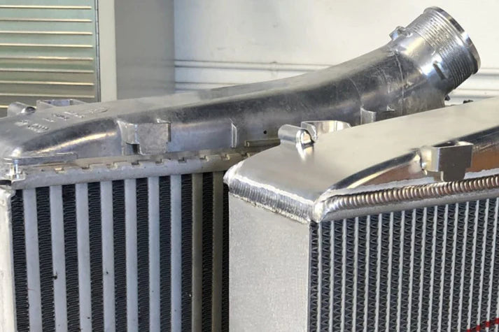 Audi C8 RS6/RS7 High-Performance Twin Intercooler Set Front View