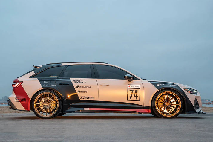 Audi C8 RS6/RS7 High-Performance Twin Intercooler Set Front View