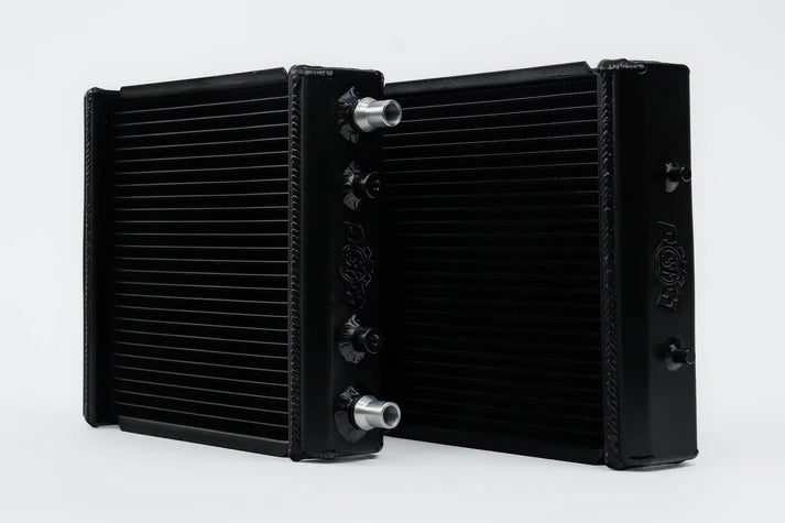 16-21 Chevy Camaro V8 / 2.0T / 16-19 Cadillac CTS-V Auxiliary Radiator Front View