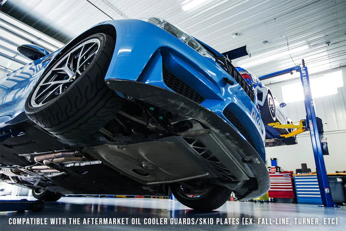 BMW F8X M3/M4/M2 Comp & F9X X3M/X4M High-Performance Oil Cooler Front View