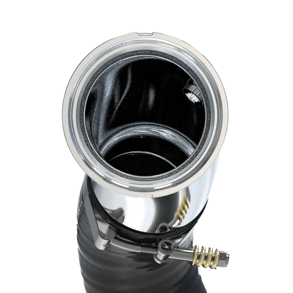 Cold Side Intercooler Pipe Front View