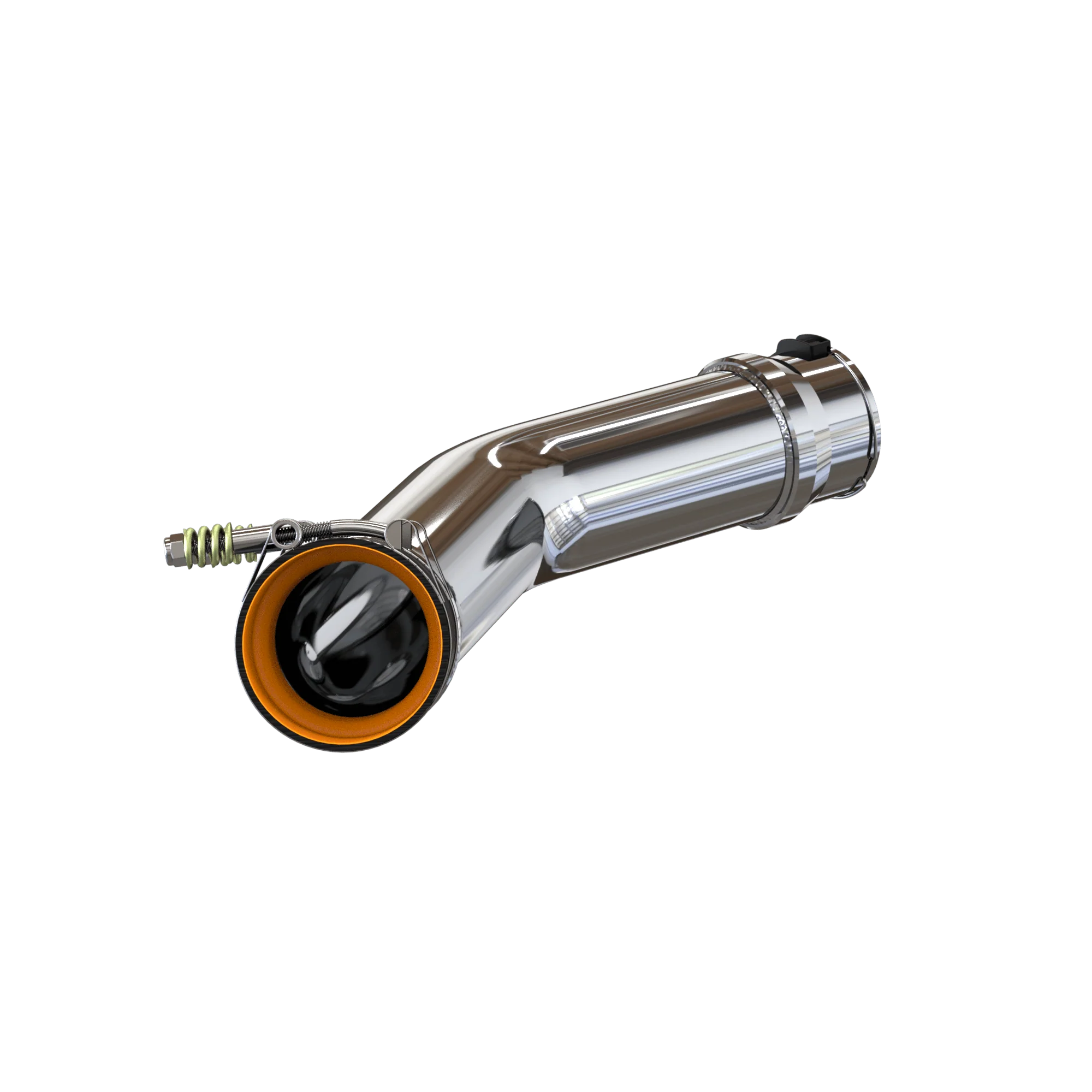 Hot Side Intercooler Pipe for 2016-2026 Ford Powerstroke 6.7L Front View