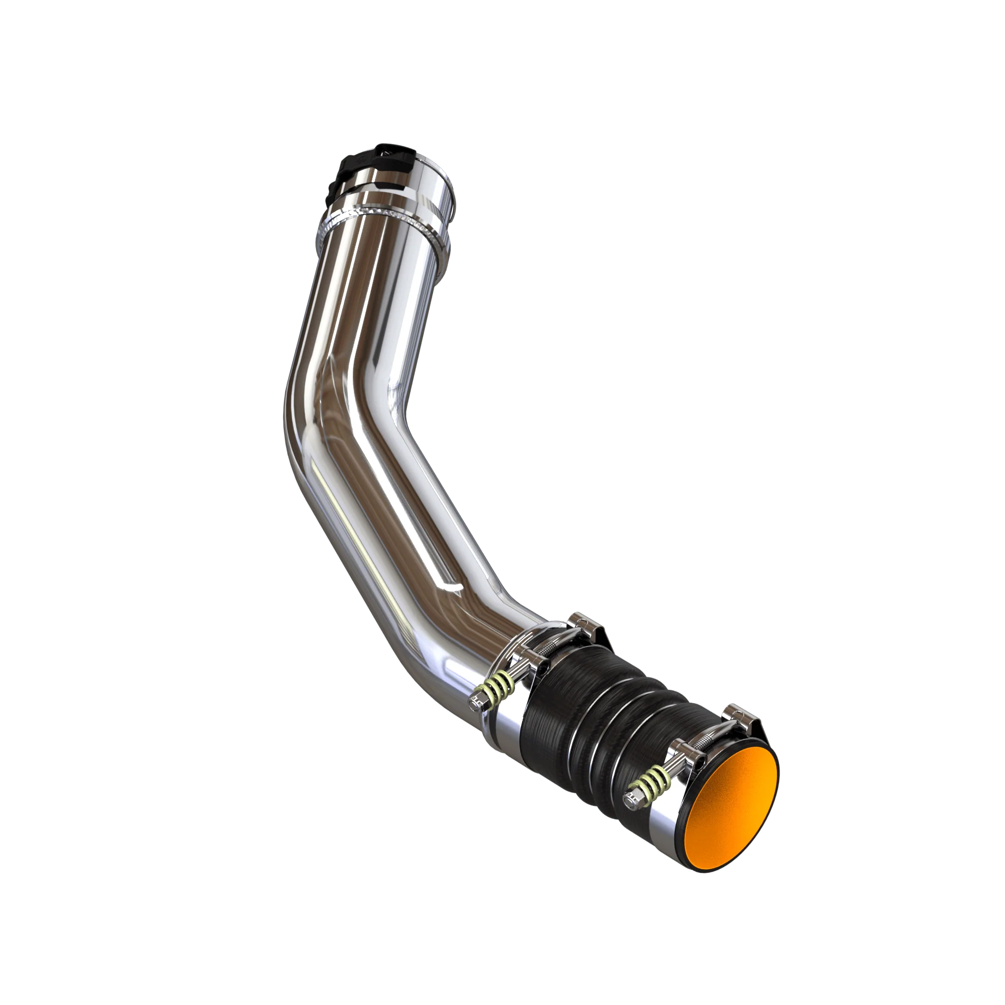 Hot Side Intercooler Pipe for 2016-2026 Ford Powerstroke 6.7L Front View