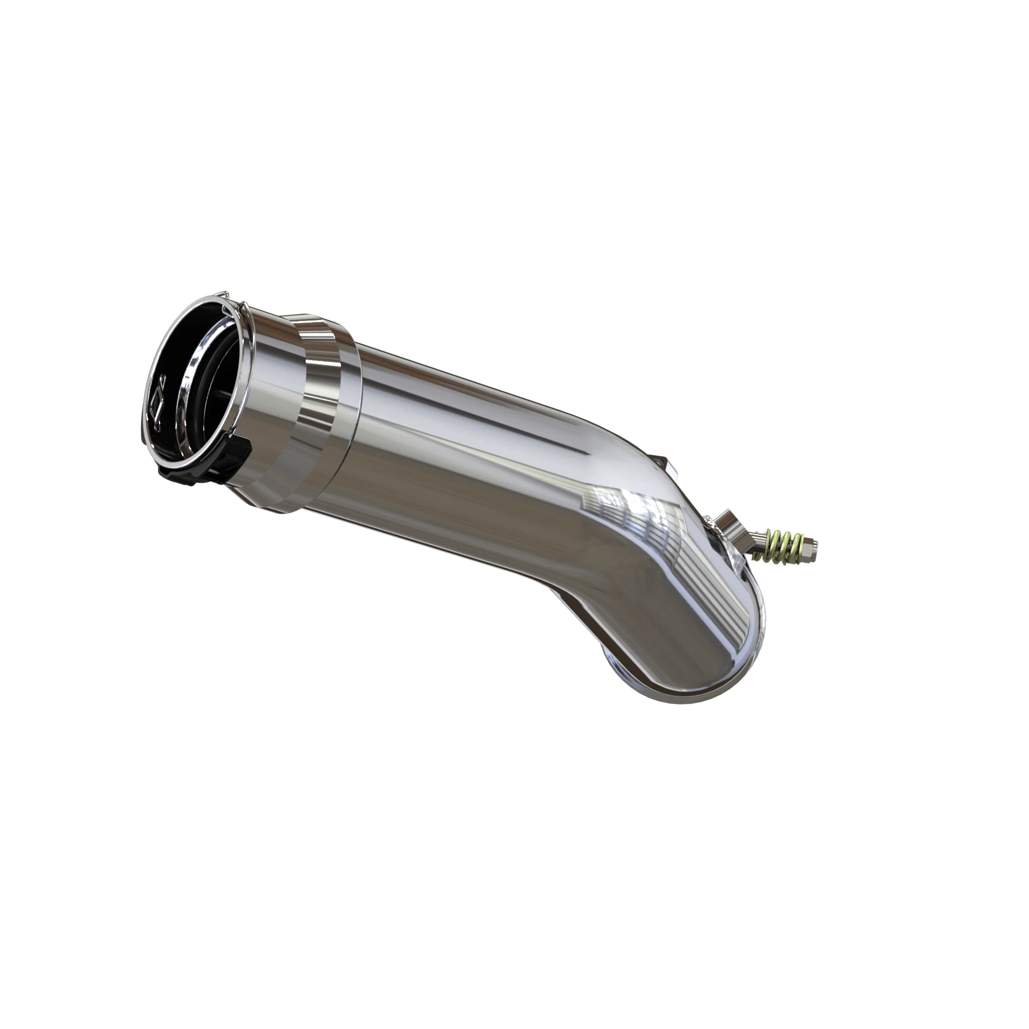 Hot Side Intercooler Pipe for 2023-2026 Ford Powerstroke 6.7L High Output Front View