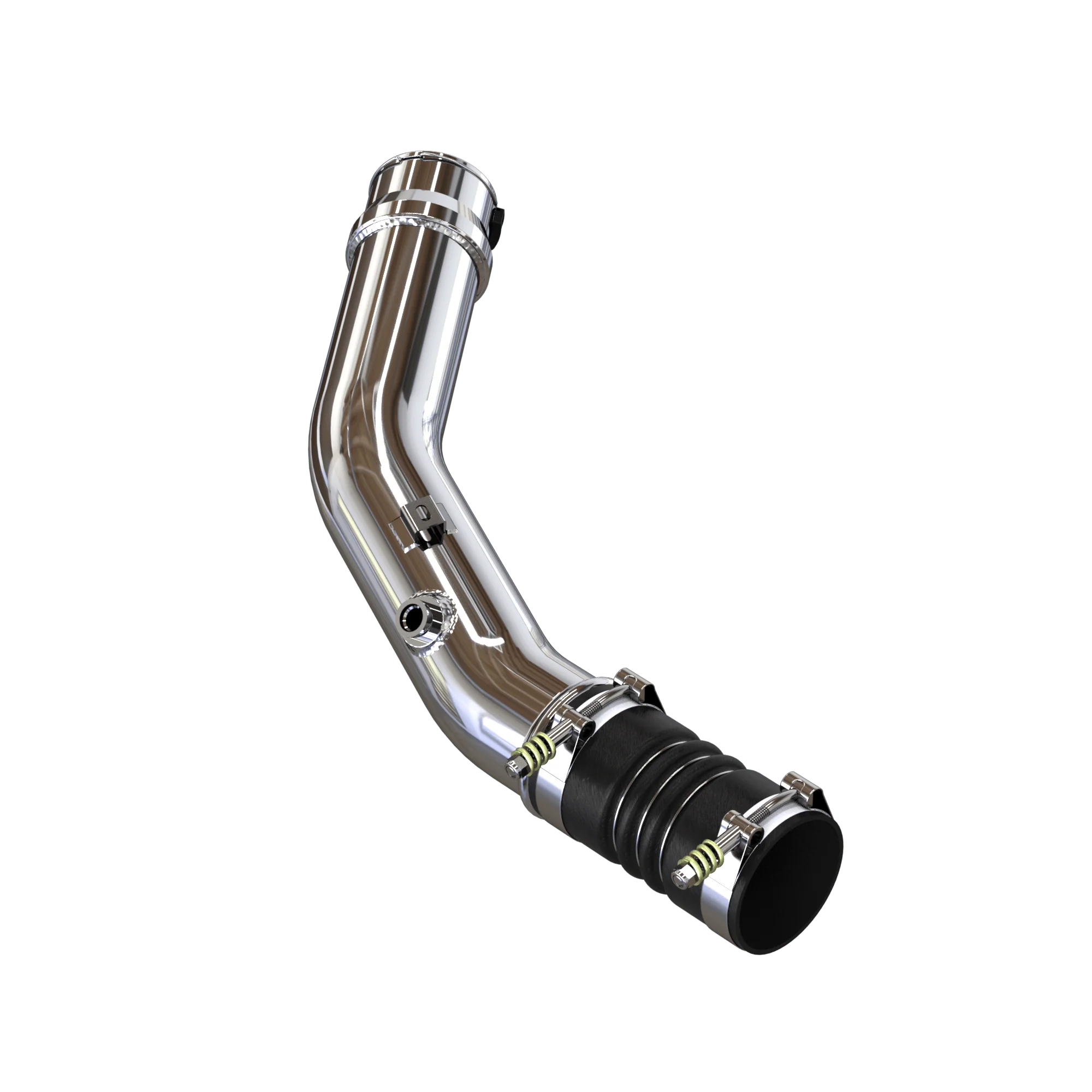Hot Side Intercooler Pipe for 2023-2026 Ford Powerstroke 6.7L High Output Front View