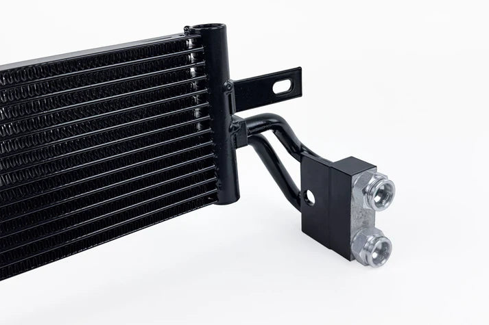Jeep Wrangler (JL) & Gladiator (JT) High-Performance Transmission Oil Cooler Front View
