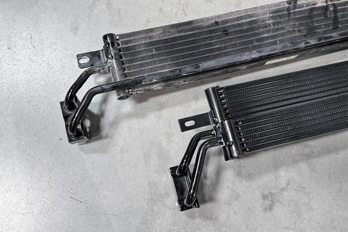 Jeep Wrangler (JL) & Gladiator (JT) High-Performance Transmission Oil Cooler Front View