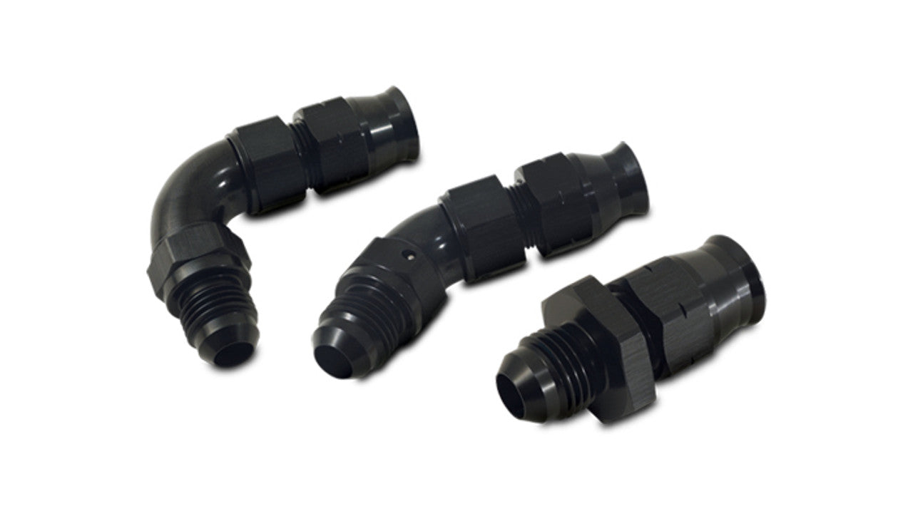 Tube to Male AN Adapters Front View