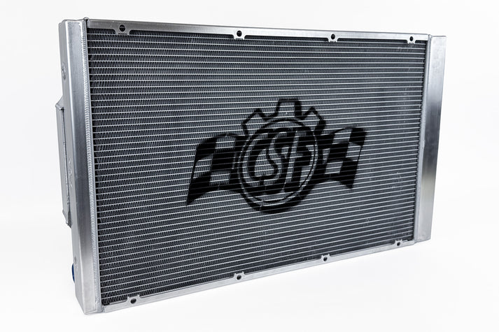Motorsport Dual-Pass Radiator with Shroud + 14" SPAL brushless fans & harnesses