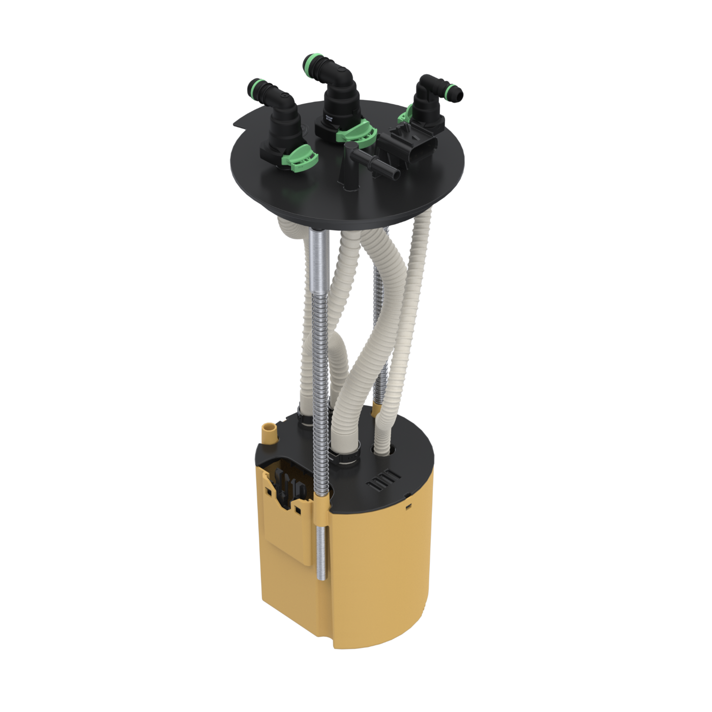 Fuel Sending Unit (For use with aftermarket lift pumps) for 2007-2009 Dodge/RAM 2500 3500, 6.7L & 5.9L Cummins Front View