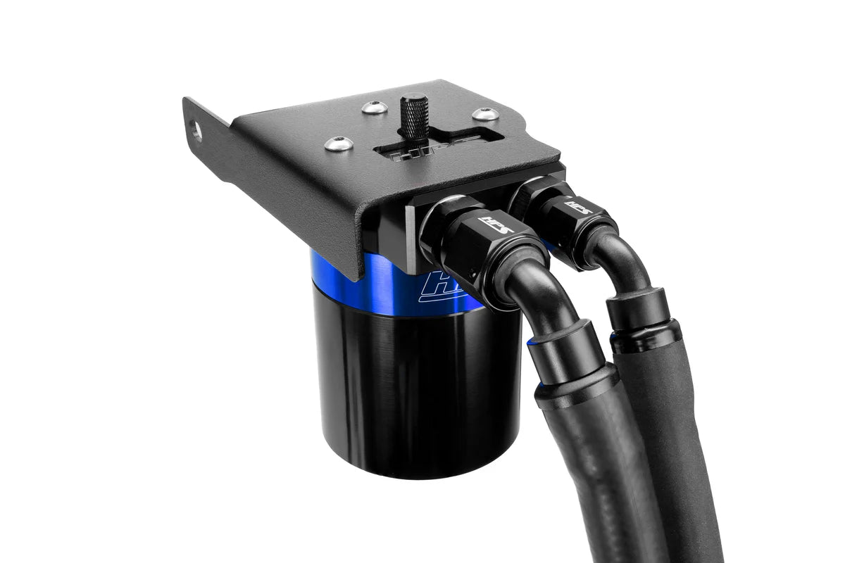 HPS Performance Aluminum Oil Catch Can Kit - Toyota
