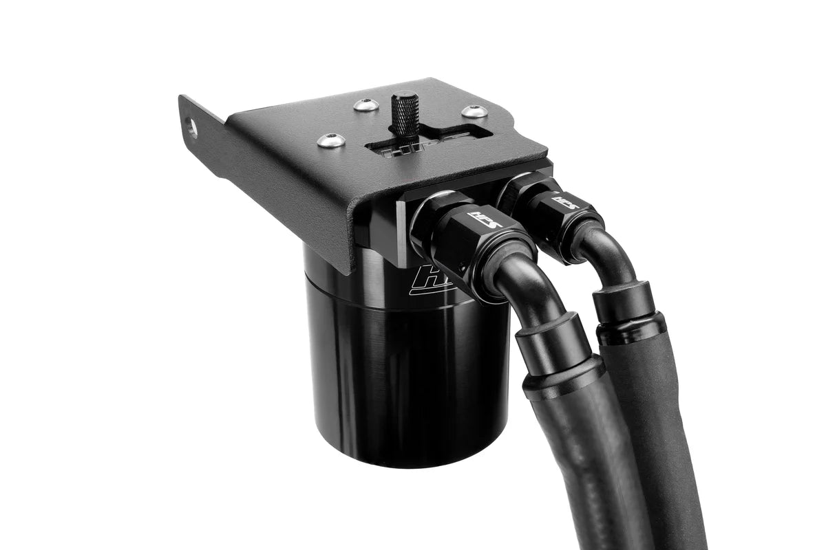 HPS Performance Aluminum Oil Catch Can Kit - Toyota