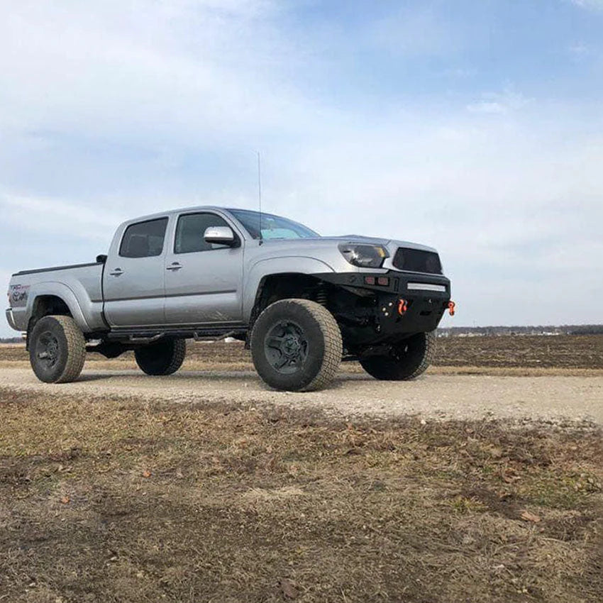 2012-2015 TOYOTA TACOMA OCTANE FRONT WINCH BUMPER Front View